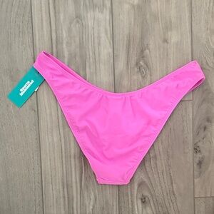 Sports Illustrated Swim Vibrant Pink Bikini Bottom. Size Xl